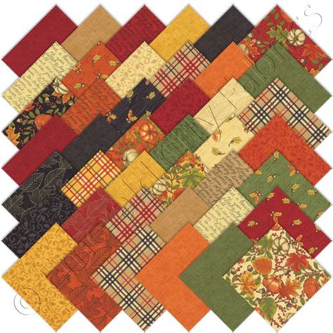 Moda Welcome Fall Charm Pack Emerald City Fabrics