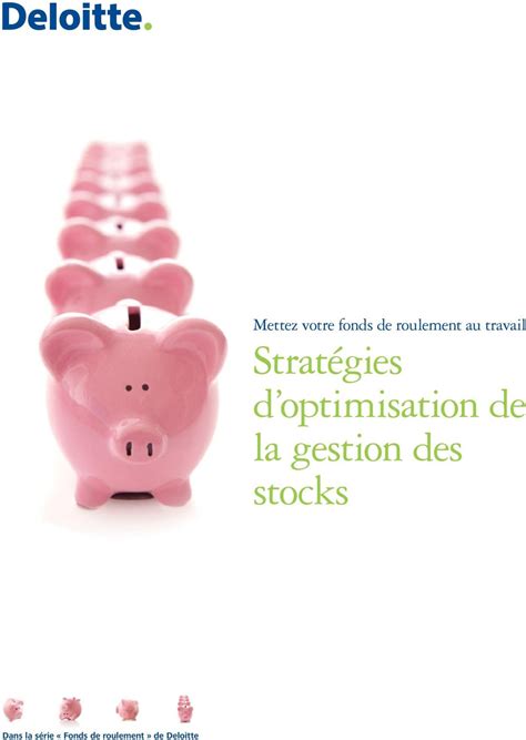 Stratégies d optimisation des comptes fournisseurs Deloitte