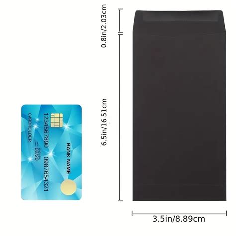 Black Cash Envelopes 65x35 Envelope Money Saving Challenge Temu