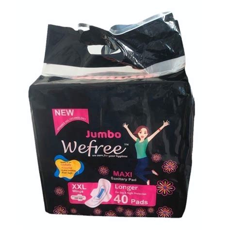 Xxl Wefree Jumbo Maxi Sanitary Pad At Rs Packet Himatnagar Id