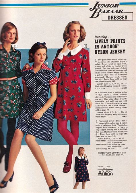 Pages Of Polyester The Sears 1974 Catalog Flashbak Decades Fashion