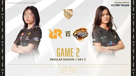 RRQ MIKA VS TIGER WONG SEIREN GAME 2 WSL S6 REGULAR SEASON DAY 2