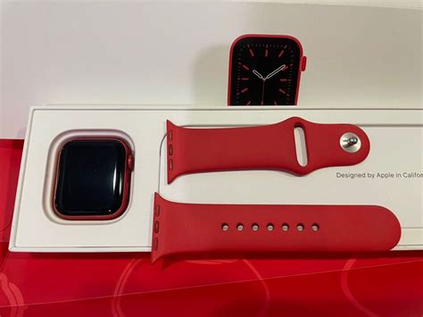 Apple watch series 6 red color, Luxury, Watches on Carousell