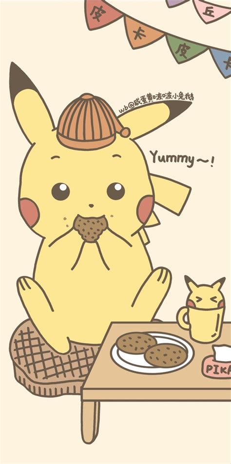 Pokemon Backgrounds Kawaii Wallpaper Lock Screen Wallpaper Pikachu