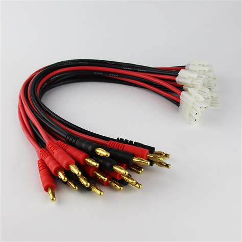 Pcs Battery Charging Cable Adapter Cable Mm Banana Plug To Tamiya