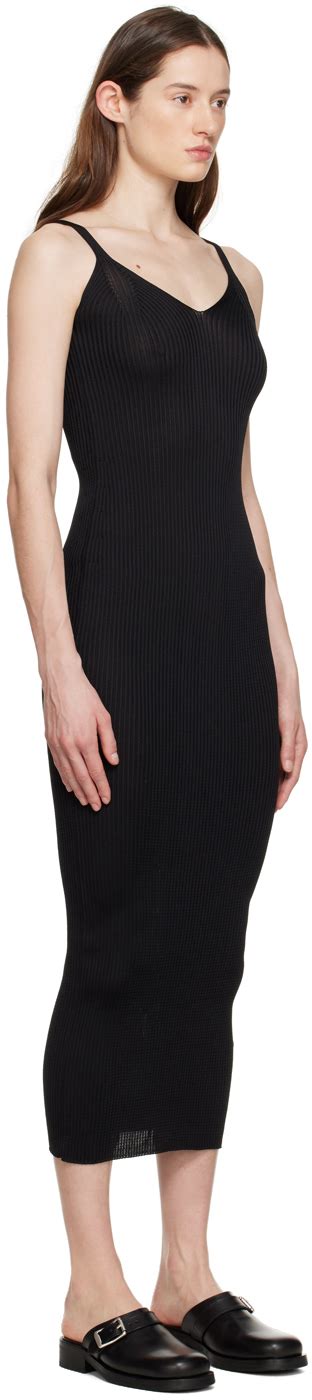 Our Legacy Black Singlet Midi Dress Our Legacy