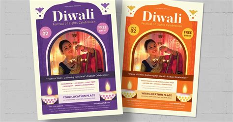 Diwali Flyer Template, Print Templates ft. diwali & flyer - Envato Elements