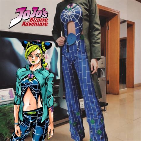 Jojos Bizarre Adventure Jolyne Cujoh Cosplay Costume Jolyne Kujo