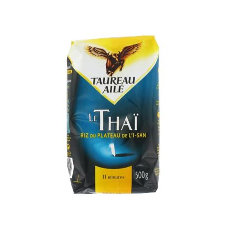 Livraison Domicile De Riz Thai De La Marque Taureau Ail G