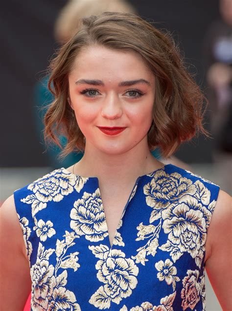 Maisie Williams At The Falling Premiere In London Hawtcelebs