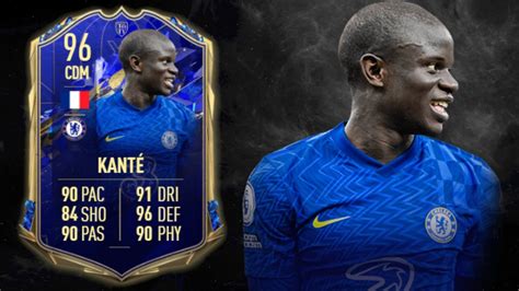 N GOLO KANTE TOTY FIFA 22 PLAYER REVIEW I FIFA 22 ULTIMATE TEAM YouTube