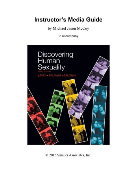 Discovering Human Sexuality 3e