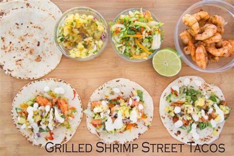 How to make Grilled Shrimp Street Tacos with a Lime Creama