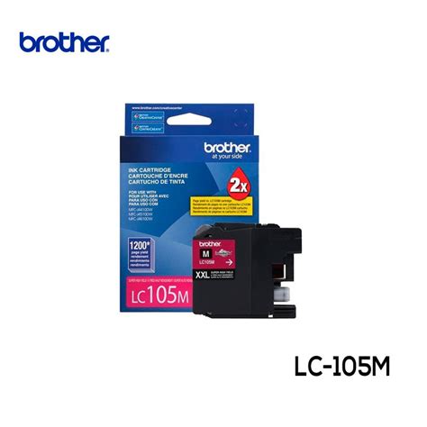 Tinta Brother Lc M Magenta Cartucho Original