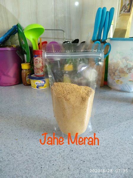 Jual Jahe Merah Bubuk 100gr Bubuk Jahe Merah 100gr Murni 100 Persen