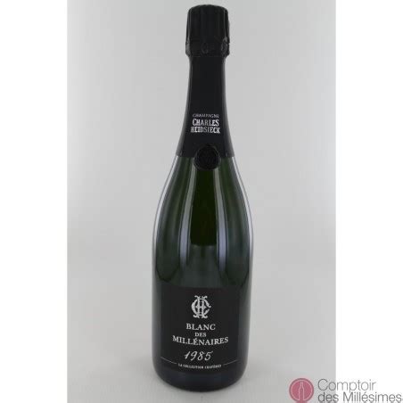 Charles Heidsieck Blanc Des Millenaires 1985 Champagne Brut Blanc De Blancs