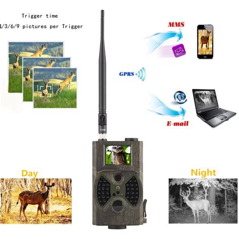 12MP Photo Traps Email MMS GPRS SMTP 940nm 1080P Digital Cam Hunting