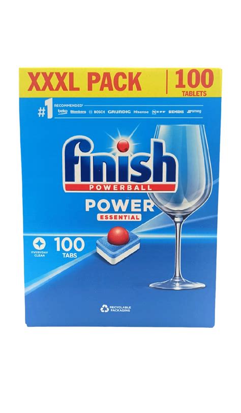 Tabletki Kapsu Ki Do Zmywarki Finish Powerball Essential Szt