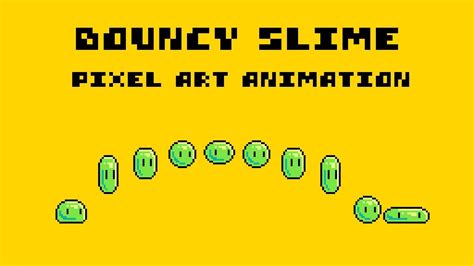 Pixel Art Slime Animation