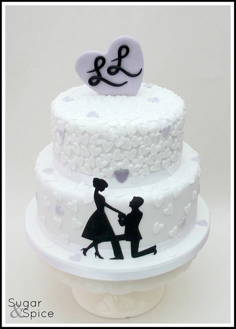 Marry Me Decorated Cake By Sugargourmande Lou Cakesdecor