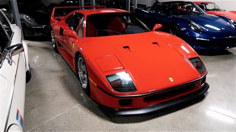 Last Ferrari Approved By Enzo Ferrari Ferrari F40 Youtube