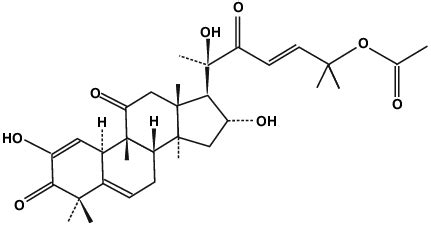 Chemical Structures Of Cucurbitacin E Isolated From A Macrocarpa