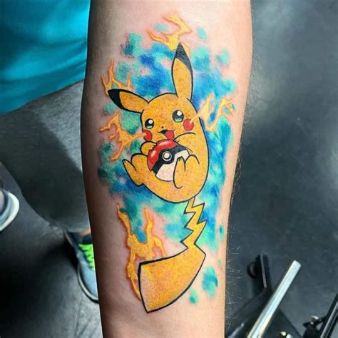 Ash Ketchum And Pikachu Tattoo Design Pokemon Tatuagem Pokemon | Porn ...