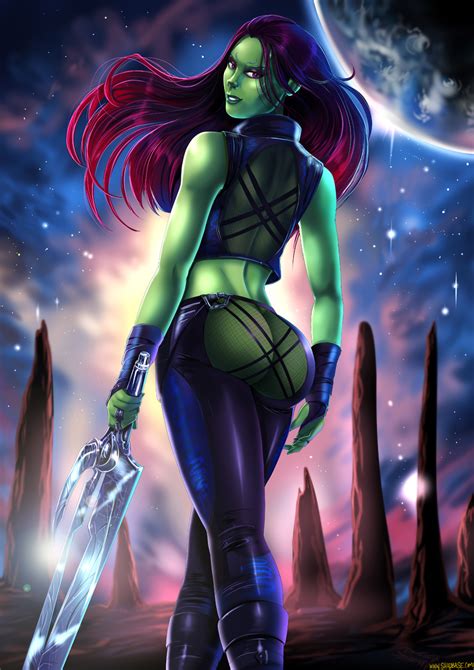 Guardians of the Galaxy фильм Стражи Галактики Gamora Гамора