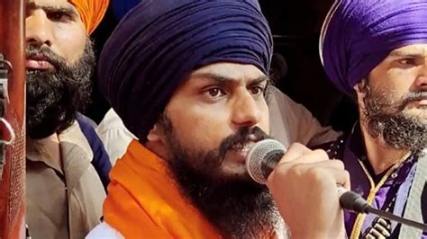 Breaking Amritpal Singh Wins From Punjabs Khadoor Sahib By Around 2