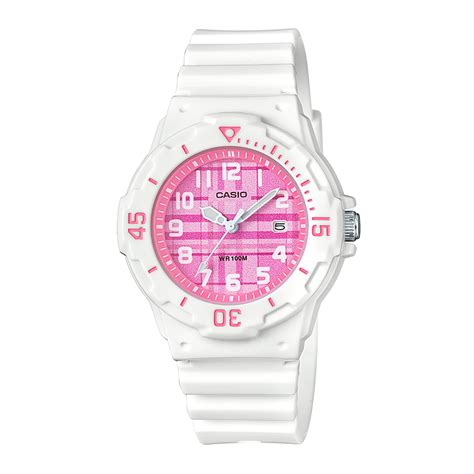 Reloj Casio Lrw 200h 2c Resina Juvenil Blanco Btime