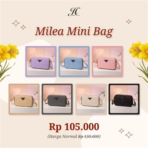 Jual MILEA MINI BAG JIMS HONEY TAS ORIGINAL DIPAKAI DALAM ACARA APAPUN