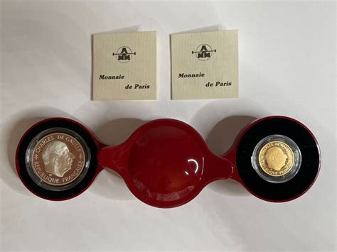 France Franc Charles De Gaulle X Gold Silver Catawiki