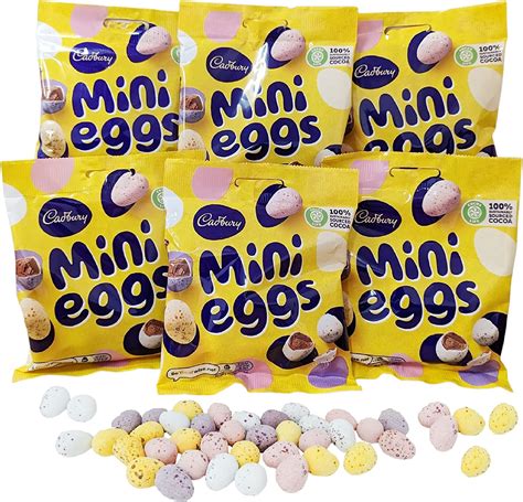 Easter Mini Eggs Chocolate Bulk Pack Of X G Colourful Crispy