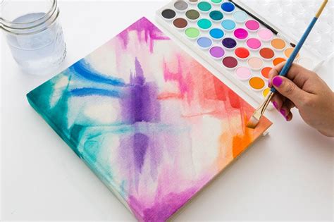 3 Ways To Make A New Notebook Pop With Watercolor Diy School Supplies