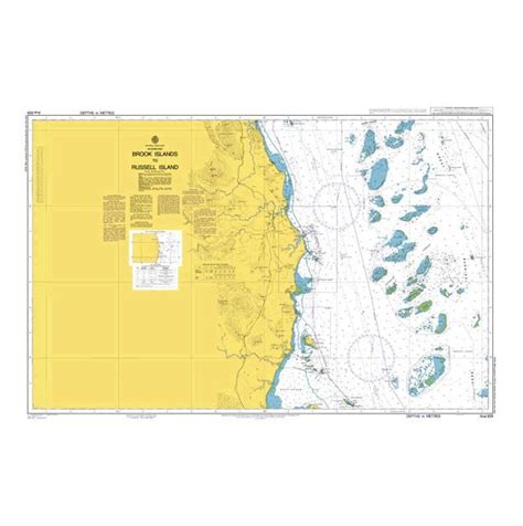 Aus829 Brook Islands To Russell Island Admiralty Chart Only £3050