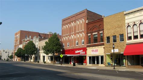 North Main Street In Henderson Kentucky Image Free Stock Photo
