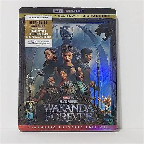 Black Panther Wakanda Forever K Blu Ray Hobbies Toys Music