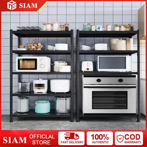 Jual Rak Dapur Lantai Oven Microwave Multi Lapis Rak Penyimpanan