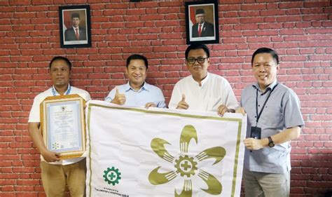 Spjm Raih Bendera Emas Sertifikasi Smk3 Pluzid