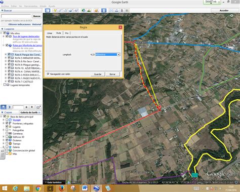 TIPS De Ruta AULA Perfil De La Ruta Con Google Earth