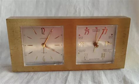 Ancien R Veil Barom Tre Horloge Pendule Lancel Old Clock Pendulum