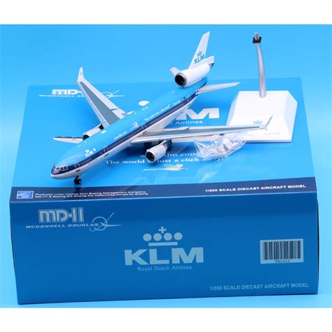 XX2423 Alloy Collectible Plane Gift JC Wings 1 200 KLM Airlines