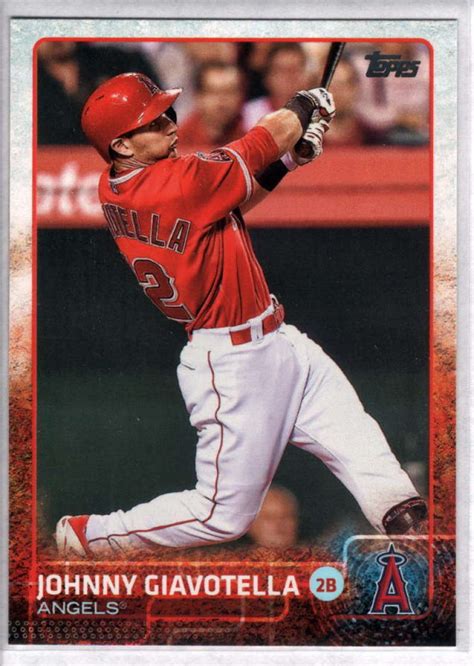 Topps Update Us Johnny Giavotella Angels Nm Mt Ebay