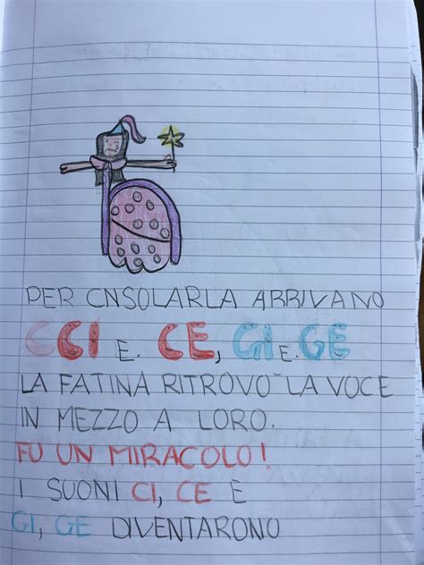 Quaderno Di Italiano Classe Seconda Che Chi Ghe Ghi Blog Di