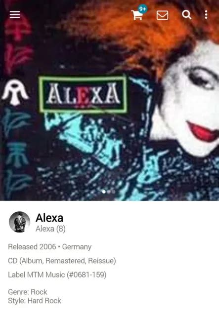 Alexa ~ S T 2006 Remastered Cd 1989 Hi Tech Aor Heaven Melodic Rock Mtm