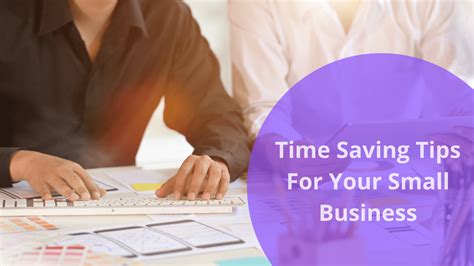 5 Quick Tips Time Saving Tips With Your Small Business Bookafy