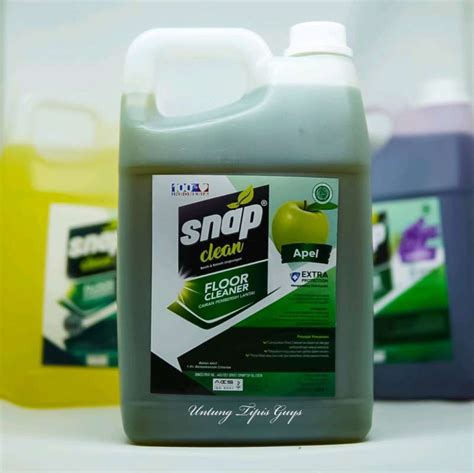 Jual Snap Clean Cairan Pembersih Lantai Floor Cleaner Liter Di