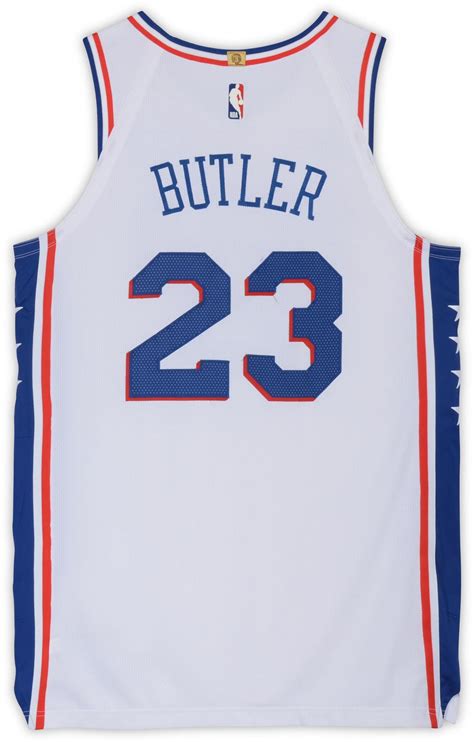 Jimmy Butler Philadelphia 76ers Player Issued 23 White Jersey From The 2018 19 Nba Season