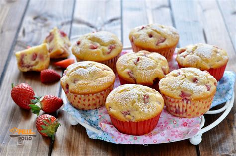 Muffin Alle Fragole Soffici Ricetta Golosa E Veloce Senza Burro