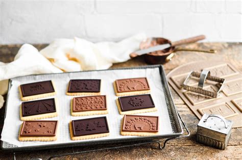 French Cookies With Chocolate Pétit Écolier Eat Little Bird